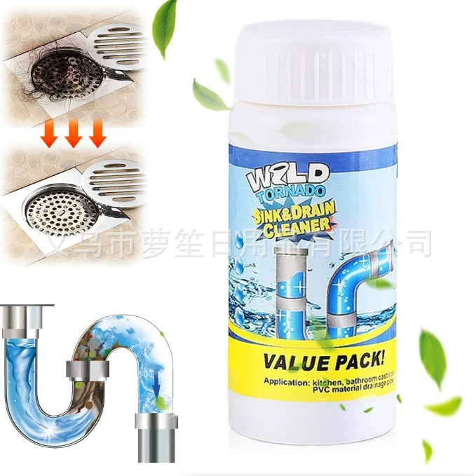 110 г английская труба для разблокировки, трансграничная поставка высококачественного дезодорирующего средства для очистки канализации, туалета и кухонного слива.