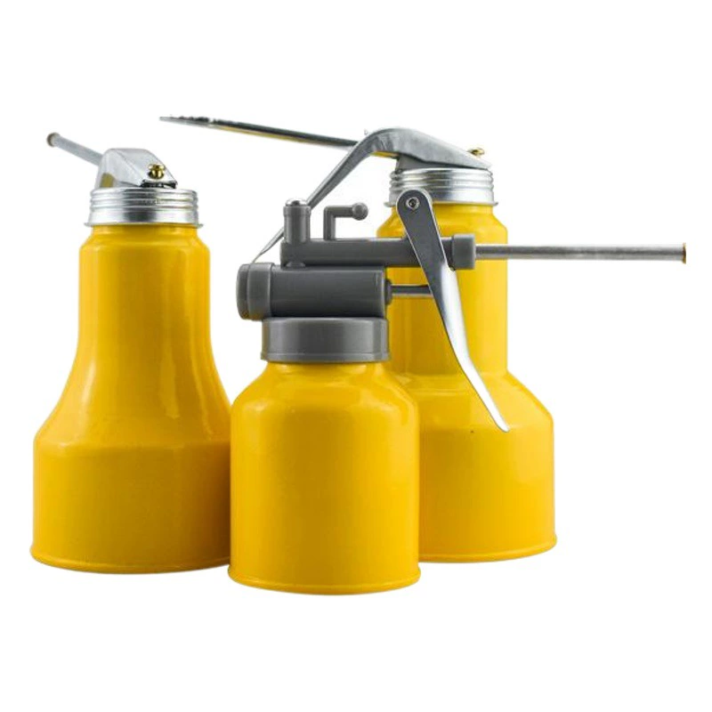 Прозрачный пластиковый масляный горшок, масляный пистолет, 250 мл, шланг, медный наконечник, масляный горшок с длинным горлышком, пластиковый пистолет для заправки Huarinde