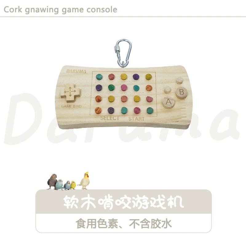 DARUMA Тайвань DARUMA пробковый игровой автомат для укуса игрушка попугай птица вентиляционное отверстие укуса слезоточие аксессуары для слезы