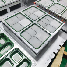 加工定制东莞厂家正负压一次性餐盒模具吸塑热成型铝模水果盒饭盒
