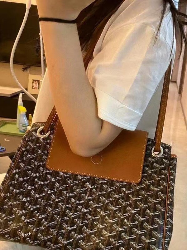 戈雅鲁爱饺子包狗牙印花hobo通勤包购物袋斜挎包单肩包时尚休闲包|undefined