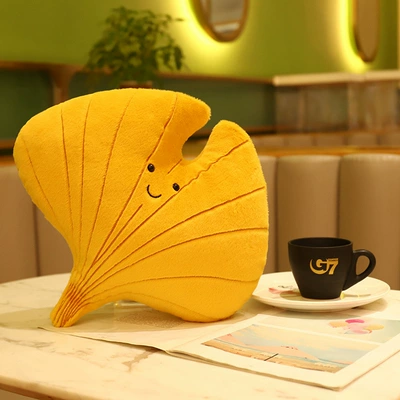 Cushion, Stuffed Doll, Oyuncaq yastıqlar - ginkgo-pillow-3937cm-035kg-as-shown-in-the-picture