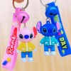 Three dimensional keychain for beloved, big doll, accessory, Birthday gift, wholesale