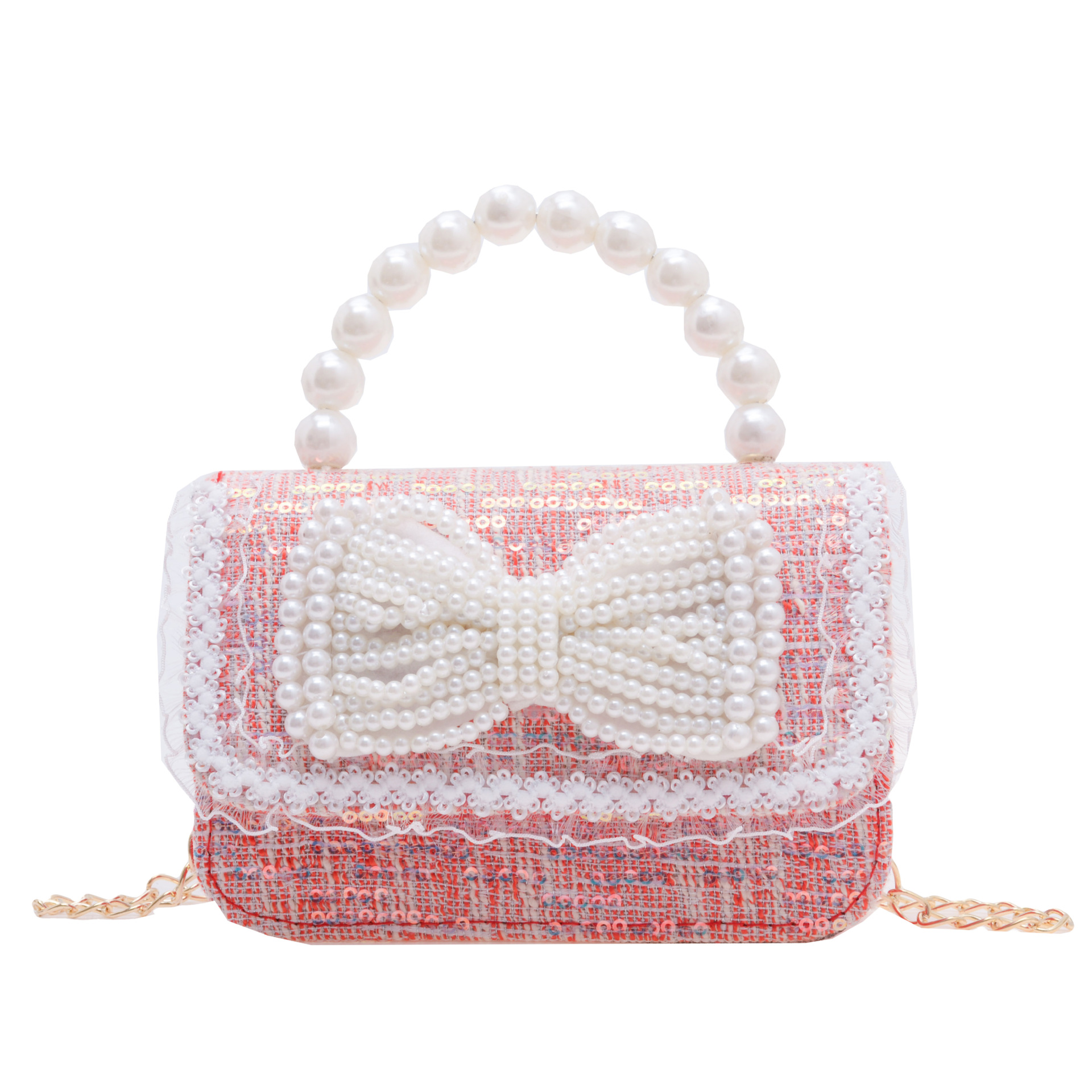 Nuevo bolso de los niños al por mayor Chunxi nuevo arco accesorios bolsa niña fuera monedero crossbody bolsa