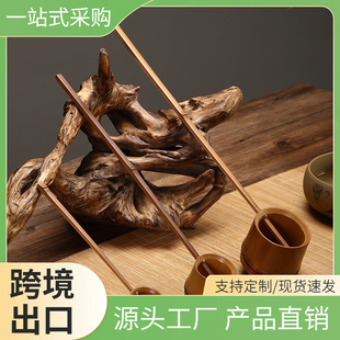 Bamboo tea spoon long handle tea set accessories�L��������