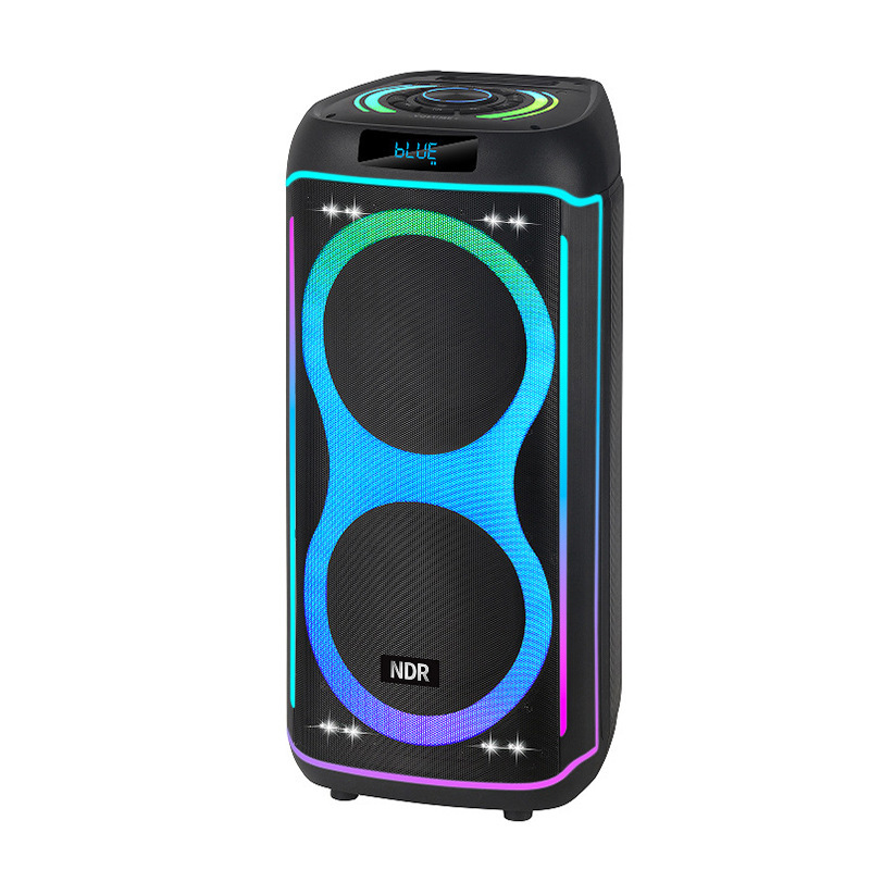 NDR-820 外貿用高出力ワイヤレスBluetoothカードスロット搭載スピーカー 高音質重低音 屋外広場ダンス用スピーカー|undefined