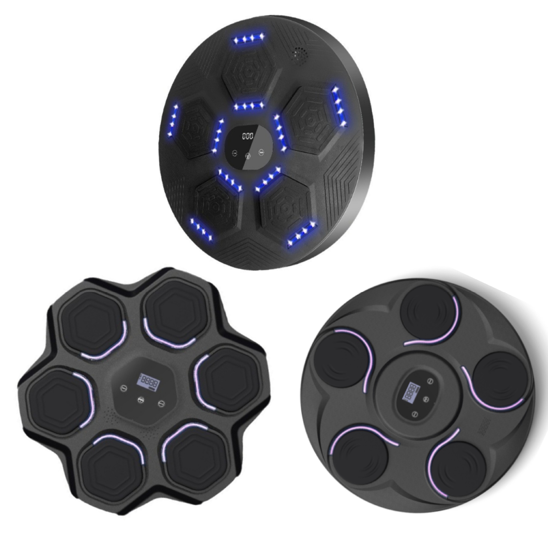 Cross-border Smart Music Boxing Target Home Fitness Equipment Bluetooth Boxing Trainer Adult Boxing Machine Wall Target