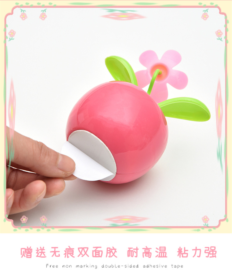 Car-Mounted Swinging Sunflower Creative Solar-Powered Car Dashboard Ornament Car Interior Decoration Apple Blossom for Car