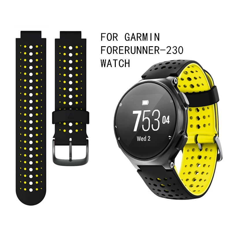 Ремешки для Garmin Forerunner220 235 620 630 630 из силикона, замена браслета
