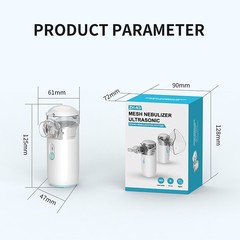 跨境工厂现货雾化器超声波便携式微网吸入家用医用智能充电雾化器