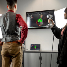 跨境3D扫描仪三维EinScanH手持式多功能红外双光源人像人体3D打印