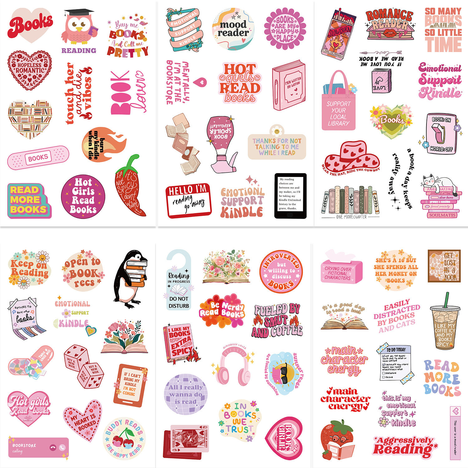 Cute Style 1 Piece Letter School PVC Cute Stickers