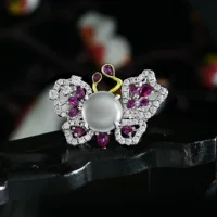 Shepei новый 925 серебряный 4 карата белый круглый простой плоский фон водяной пенис нефрит 10 мм кольцо европейский и американский стиль женское бриллиантовое кольцо