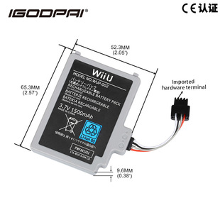 �m���������wiiupad�Α�CWUP-012����1500mah����wiiu늳��ƙC
