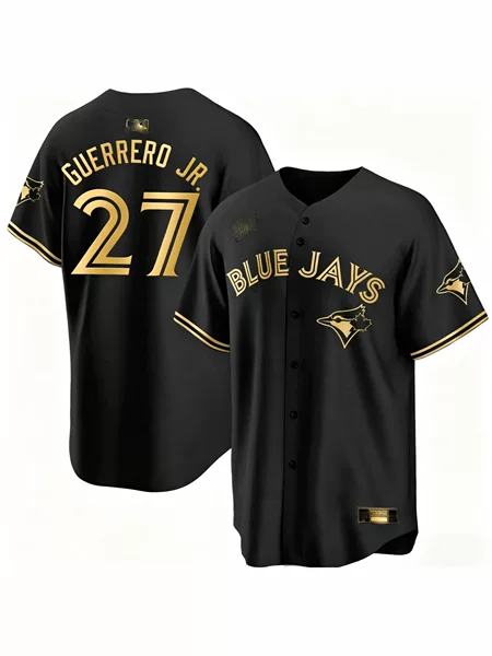 2026 New Mlb Embroidered Baseball Jersey Blue Jays Popular Cross-Border Foreign Trade In-Stock Items 30, 22, 27, 11