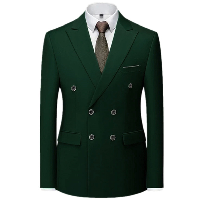 2025 Kostuum voor mannen Nieuwe stijl Persoonlijkheid Trendy mode Host Outfit Ceremoniemeester Formele jurk Prestatiepak Blazer_voghion.com