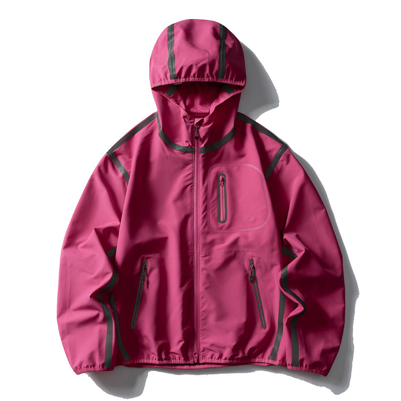城市户外男女风壳运动轻量化放风防水压胶冬训服山系运动外套|undefined