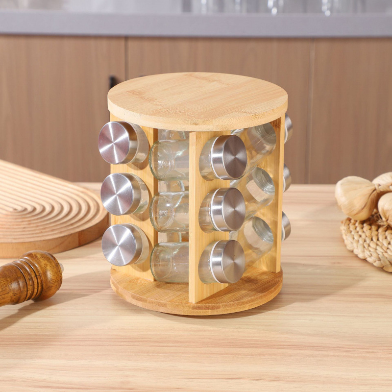 Bamboo disc 12 heads