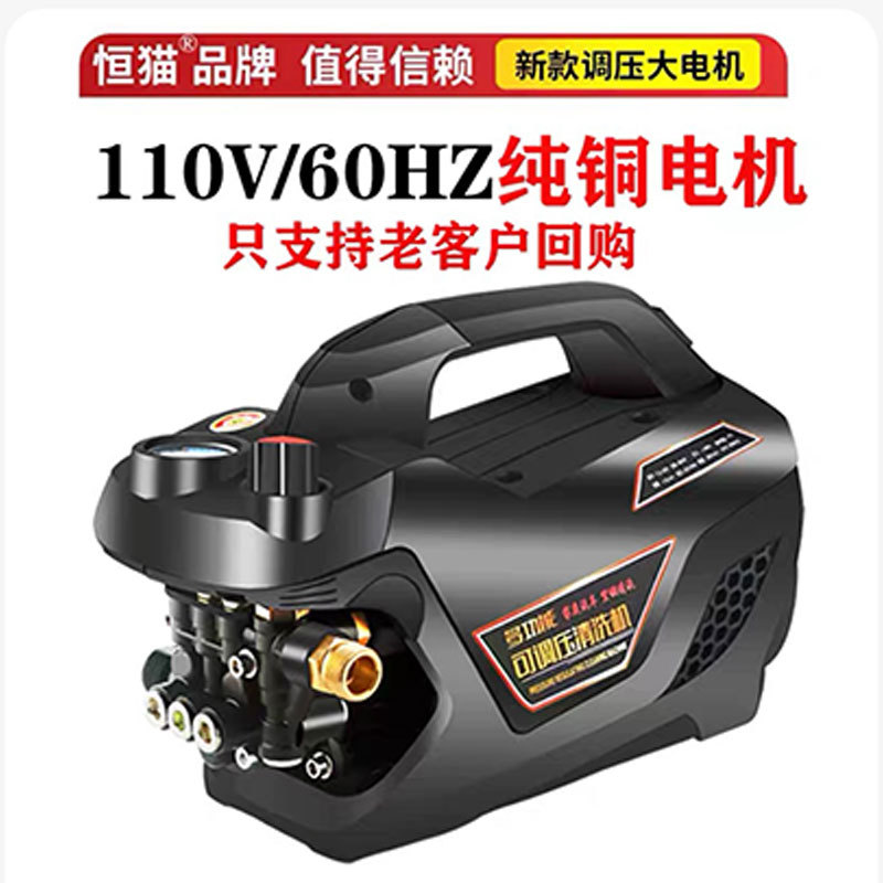 Máquina de limpieza de alta presión 110V, motor de cobre, automática image 44