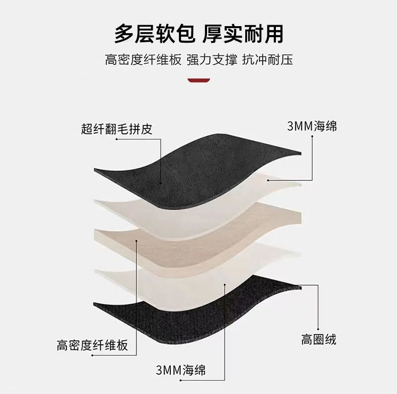 Fur splicing trunk storage box storage box car items large capacity high quality car goods wholesale