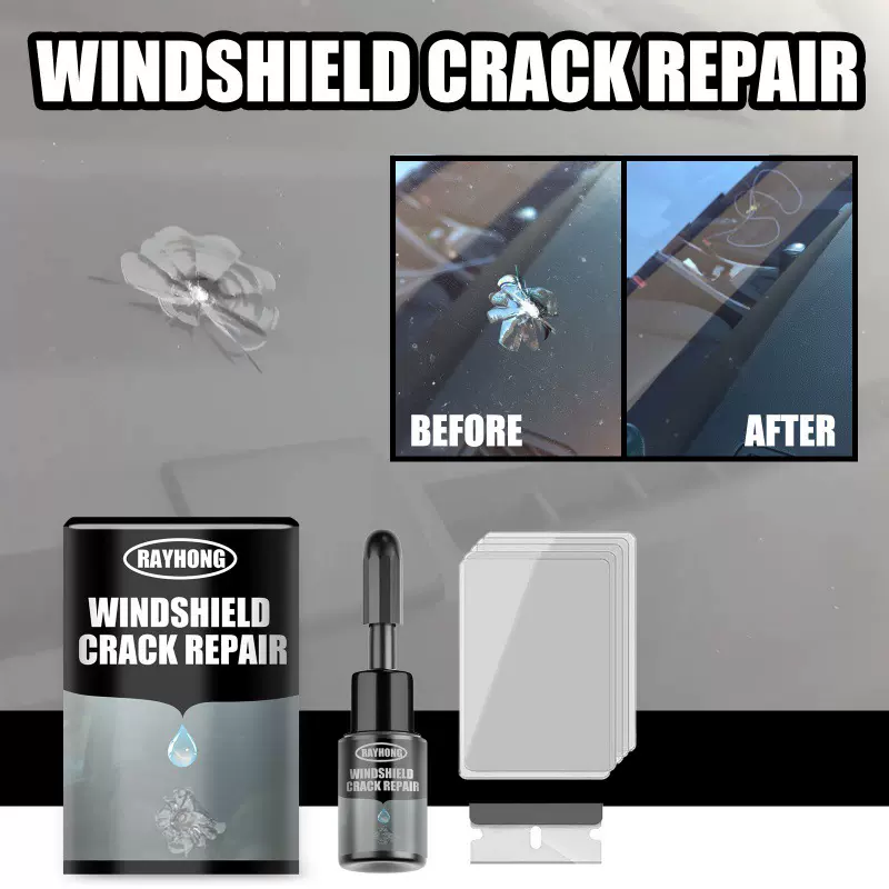 windshield crack repair 汽车挡风玻璃剂 玻璃裂痕修补粘合液