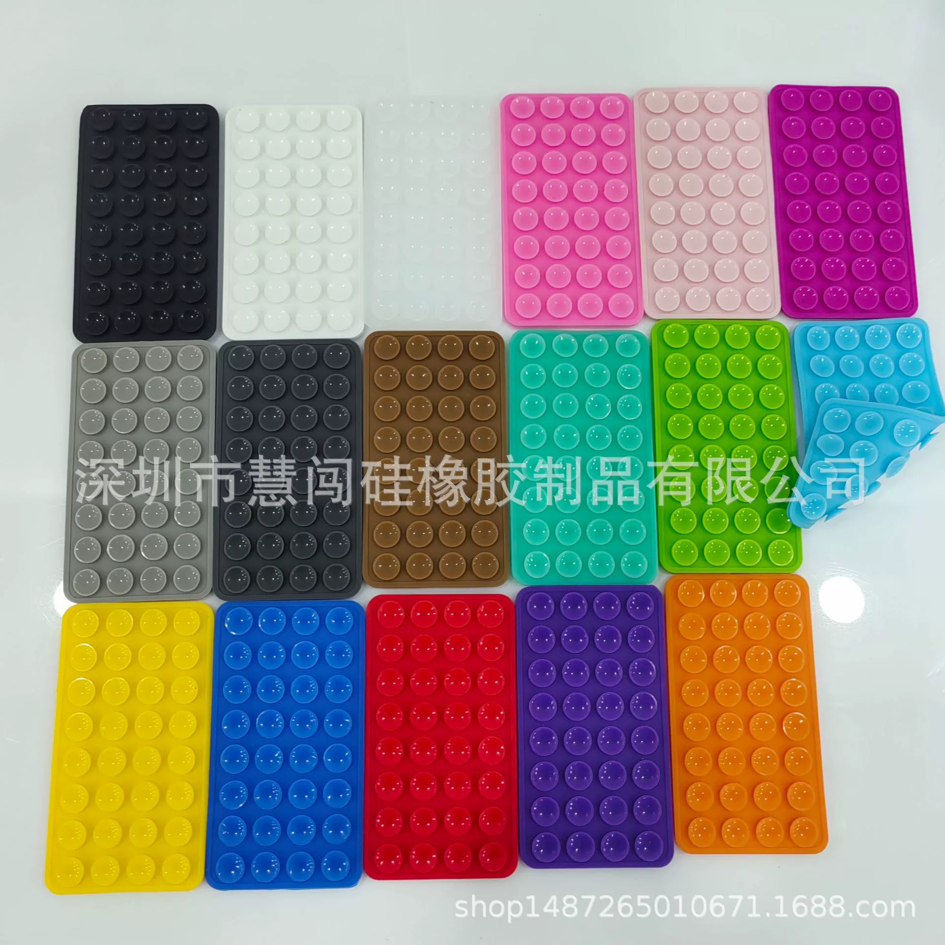 (Cross-border trading), double-sided mobile phone, tablet powerful rectangular silicone tubing, 32
