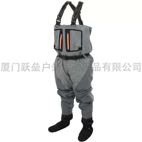 Waterproof Breathable Waders Luya Flying Rope Wading Pants Ultra-Light Socks Style Fishing Pants Men's Summer Stream Fishing Pants