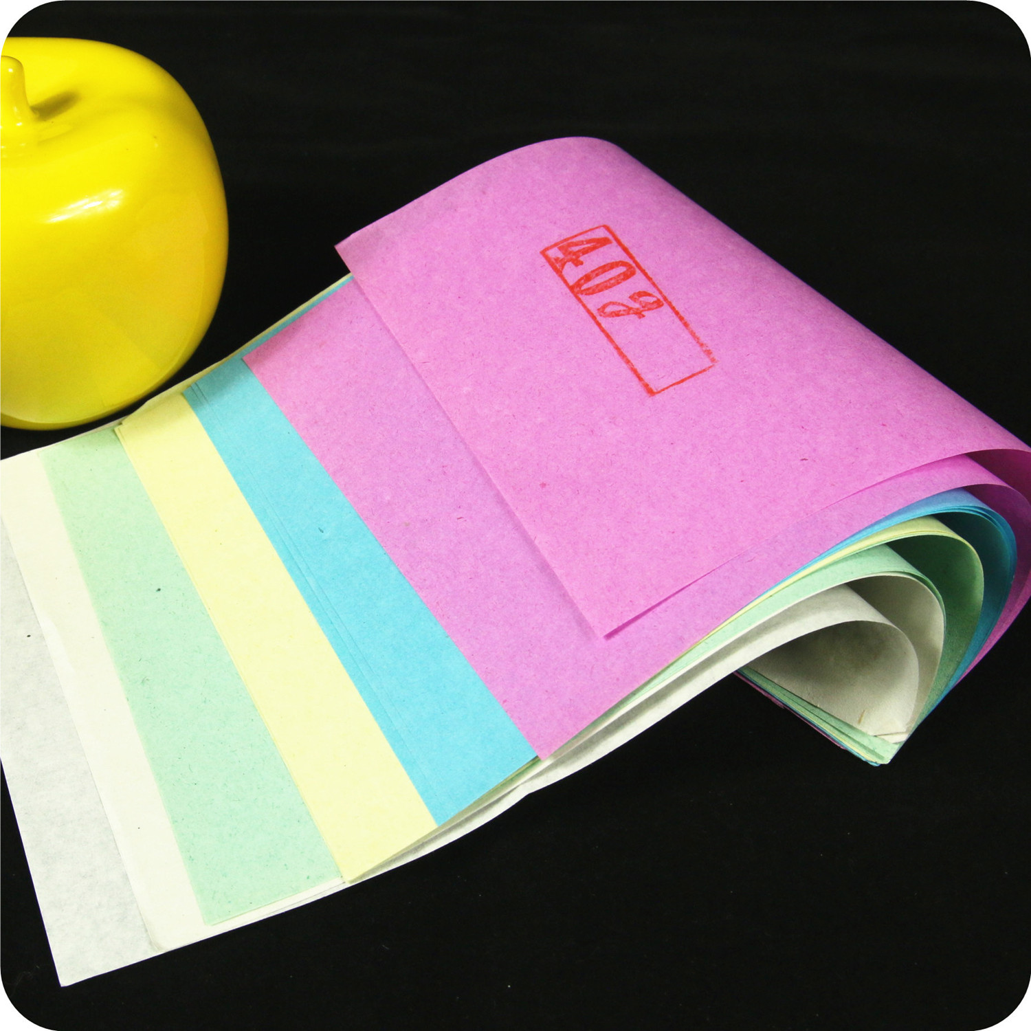 40克有光纸  白色 单面 彩色 全木浆 薄页纸 书写纸 草稿纸