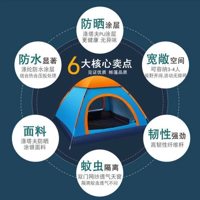 Quick-Open Tent, Avtomobil dam çadırları