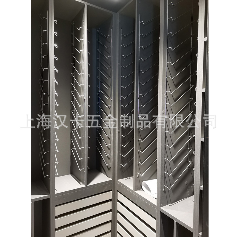 橱柜门板展架钩色板架层板托样板架子集成扣板色块样品电镀工艺