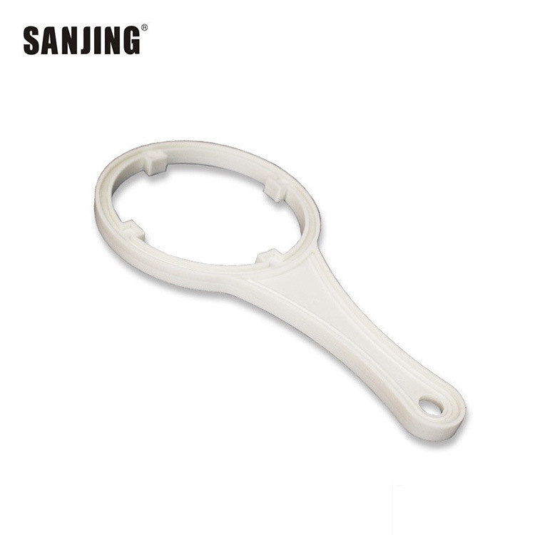 Botella de filtro de 10 pulgadas llave universal herramienta de reemplazo de elemento de filtro purificador de agua doméstico llave de cartucho de filtro más material PP grueso anti-rotura