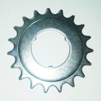 Agricultural machinery gear dead flying bicycle flywheel single speed tooth piece 19T/21T hub tooth piece with fixed ring hub lock