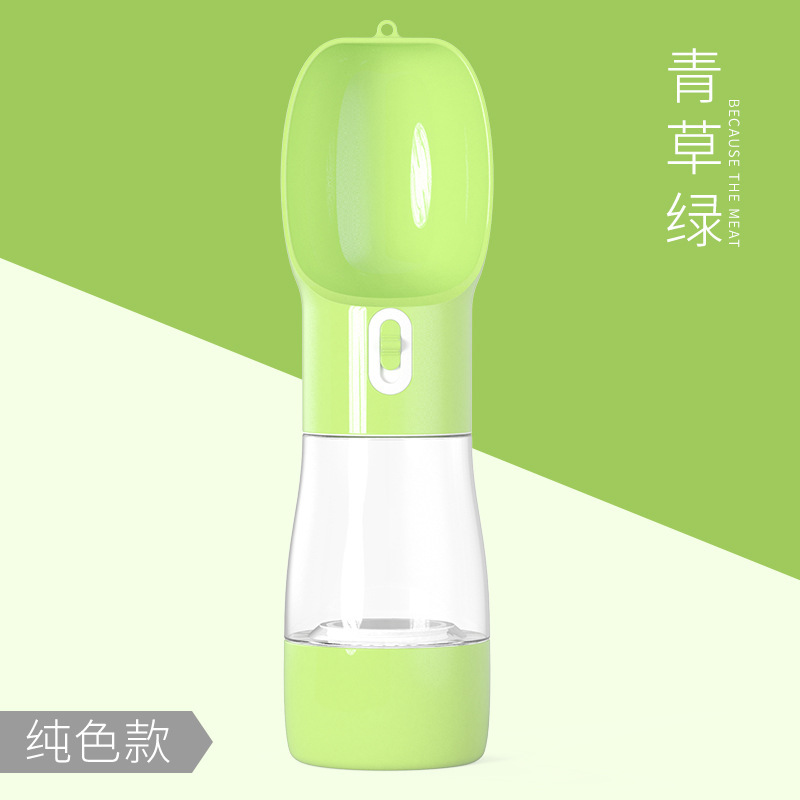 물과 음식 컵 녹색