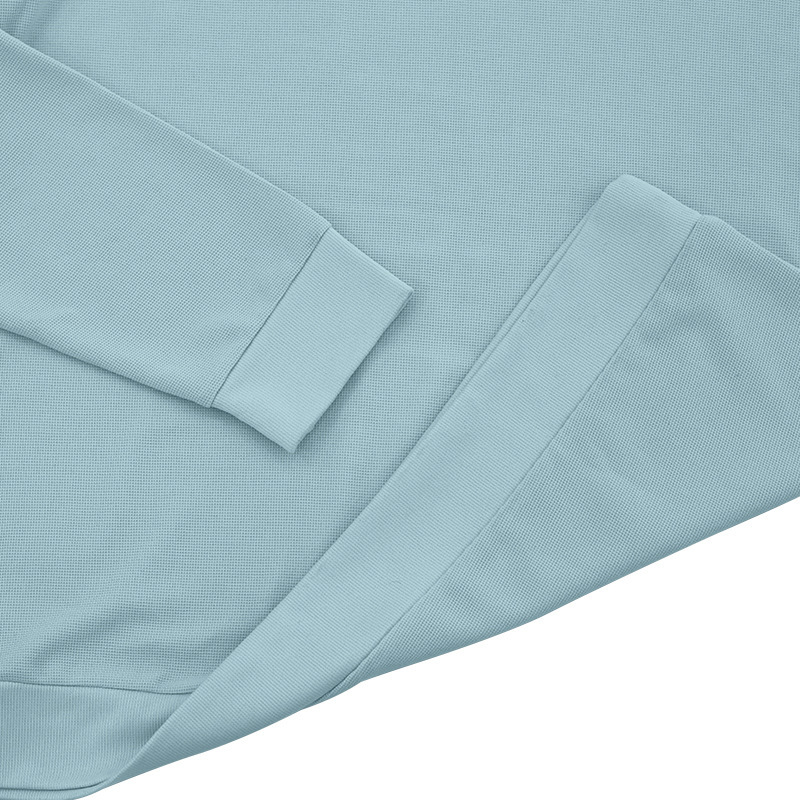 Podzimní a zimní americké pánské tričko s dlouhým rukávem, tenký střih, vaflový styl, slim fit, klopový pletený svetr pro muže_voghion.com