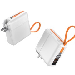 AC プラグ付きモバイル電源 15000 mAh 新しい超高速充電 22.5 ワットパワーバンクギフトカスタマイズされたロゴ