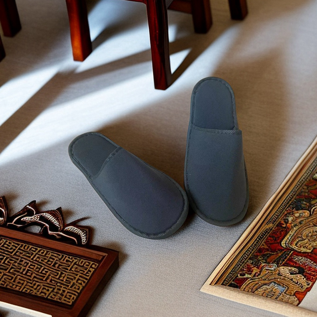 black knitted fabric