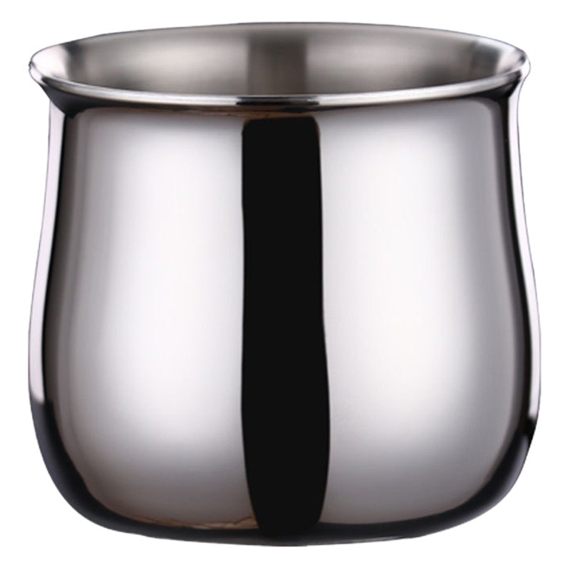 Taza de acero inoxidable 304 de doble capa, taza de té 316, taza de leche para estudiantes y niños con tapa, alto valor estético