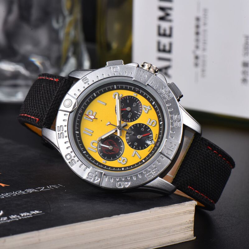 2025 Popular Foreign Trade Product Men's Quartz Watch, High-Quality Six-Hand Function, Factory Wholesale, Dropshipping Available