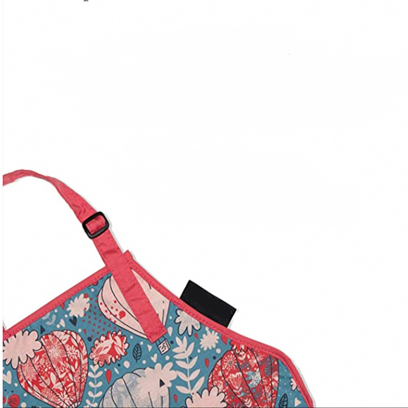 围裙时尚纯棉厨房厨师奶茶咖啡店美甲工作服