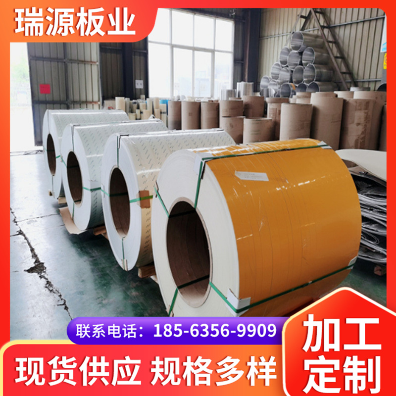 库存充足 规格多样 定尺开平彩钢卷 建筑工程用彩钢板
