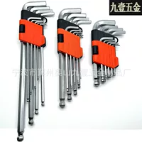 Set, ball head, hexagonal wrench, high quality bag accessory, 9 pieces