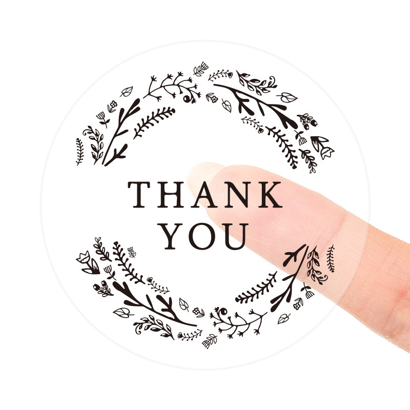 in stock PVC Transparent Thank You Sticker Gift Sealing Sticker Packaging Decorative Sticker Round Sticker Amazon in stock PVC Transparent Thank You Sticker Gift Sealing Sticker Packaging Decorative Sticker Round Sticker Amazon