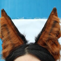 アヌビス胡狼カチューシャB型現物コスプレ道具ぬいぐるみ髪飾りシミュレーション獣耳カチューシャ