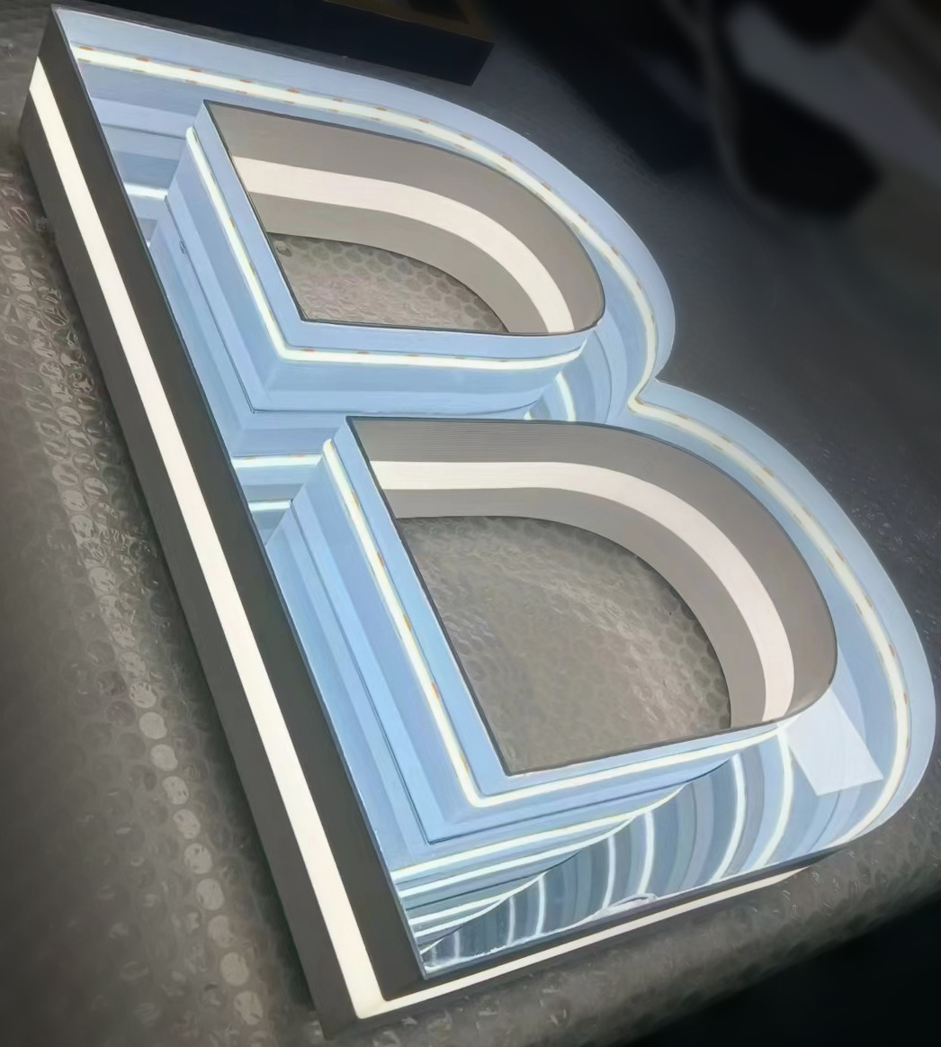 千层镜发光字、深渊字