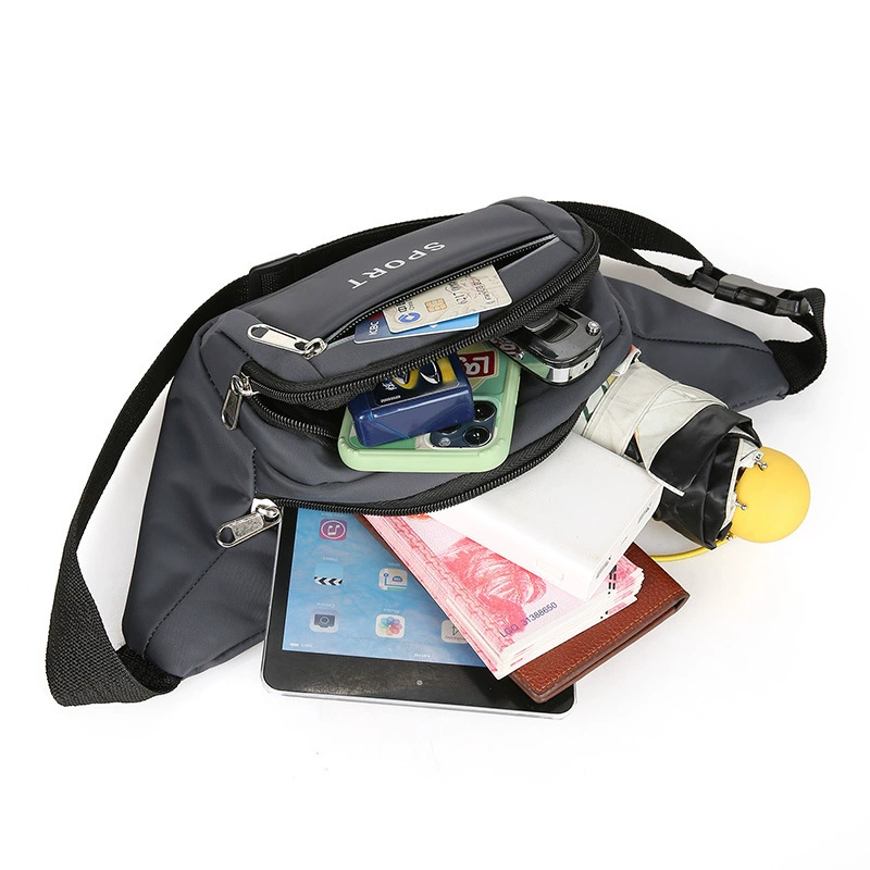 Mobile phone, universal belt bag for men and women, capacious waterproof wear-resistant wallet