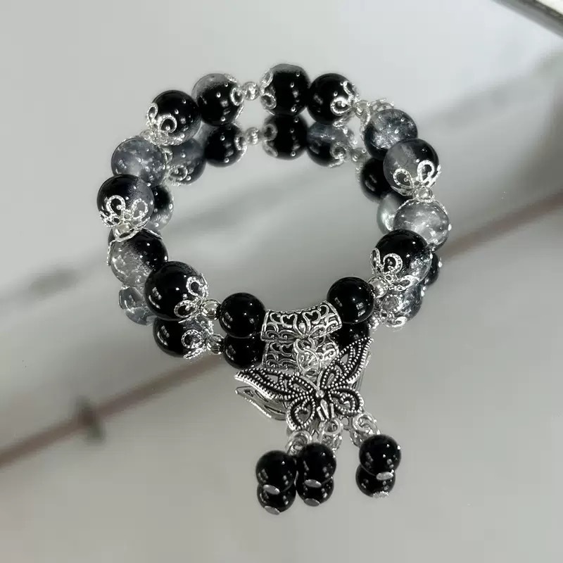 Super Immortal nueve fantasía mariposa danza pulsera de mariposa dulce mariposa ins nicho de diseño de la pulsera de la amiga del estudiante