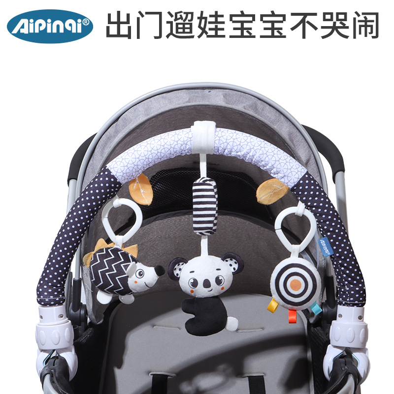 Aipinqi coche de bebé colgante campana de viento clips cama juguetes para bebé carro de mano clips de suspensión en stock