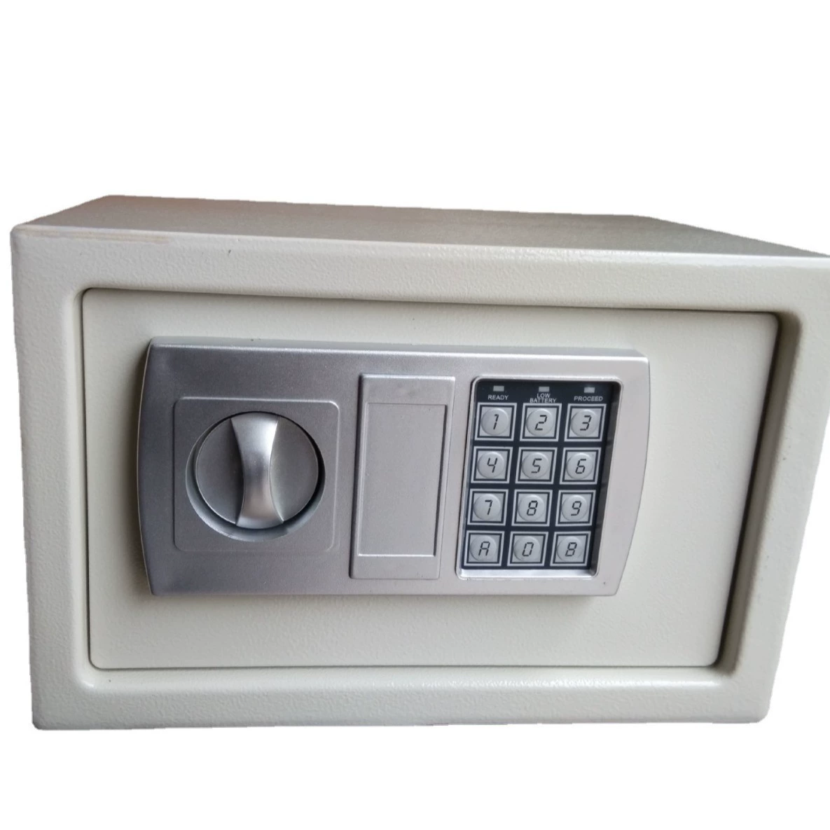Electronic mechanical safe storage for documents, anti-theft