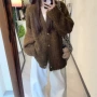 中长款宽松百搭针织开衫