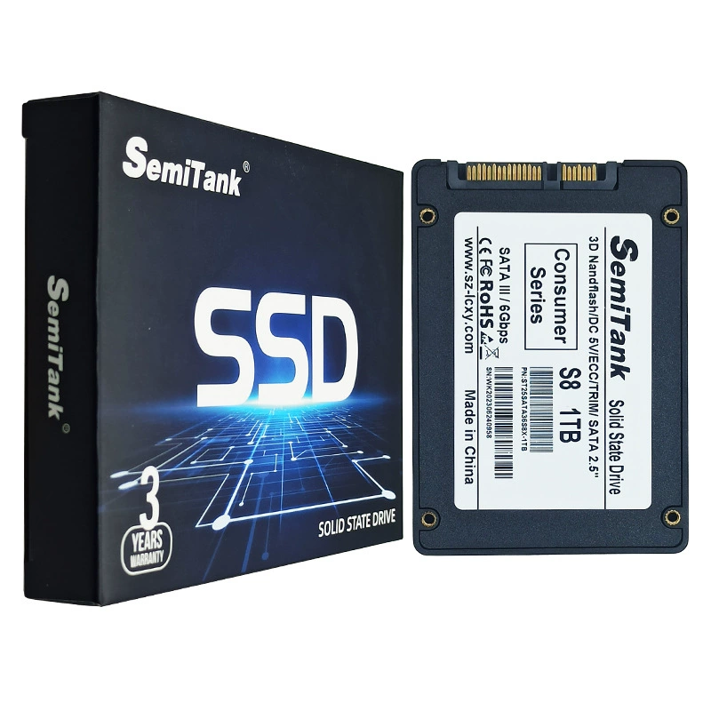 SSD твердотельный диск оптом 2.5 дюйма sata3.0 настольный 256г ноутбук 2т жесткий диск 1т 128г